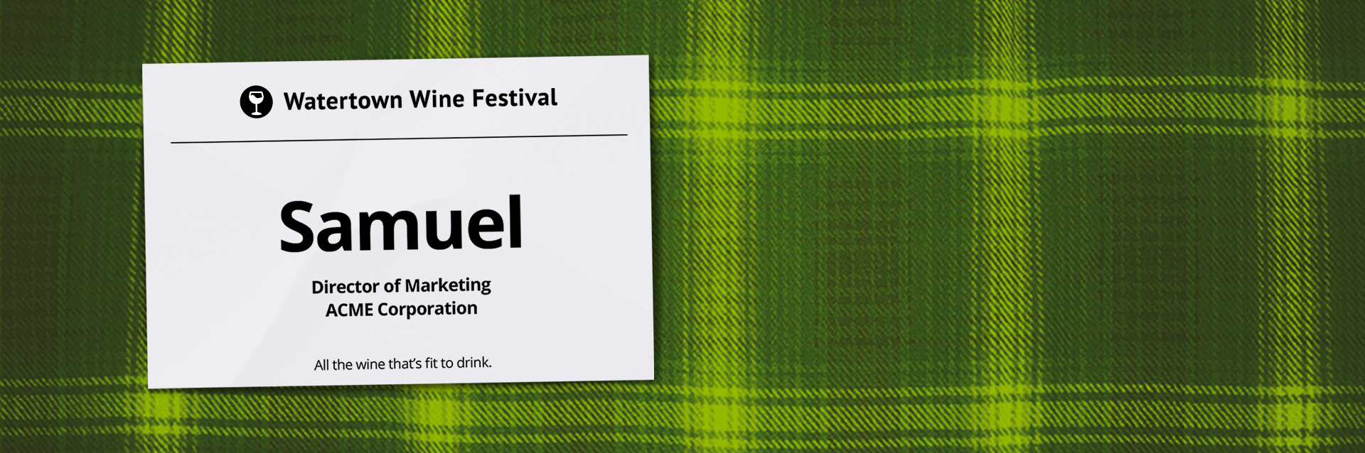 eventnut custom attendee name badge printing